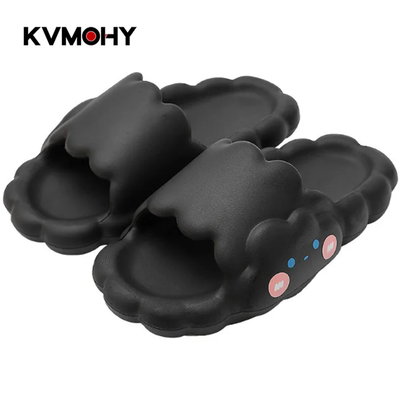 

New Designer Mens Slippers Fashion Flip Flops Cartoon Style Casual Beach Slipper Lovers Shoes Women Sandals
