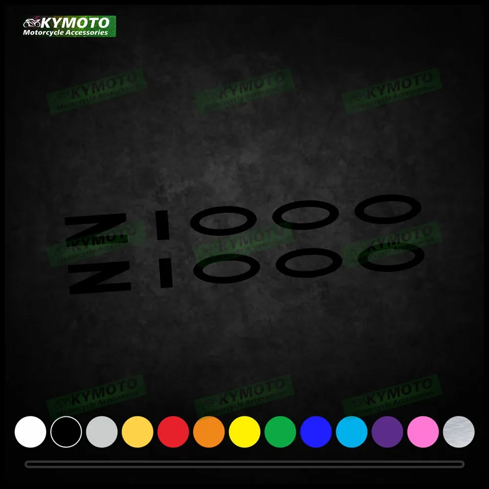 

Для Z1000 Z1000 аксессуары для мотоциклов, наклейки, обтекатель, украшение, шлем, топливный бак, логотип двигателя, светоотражающая водонепроницаемая наклейка