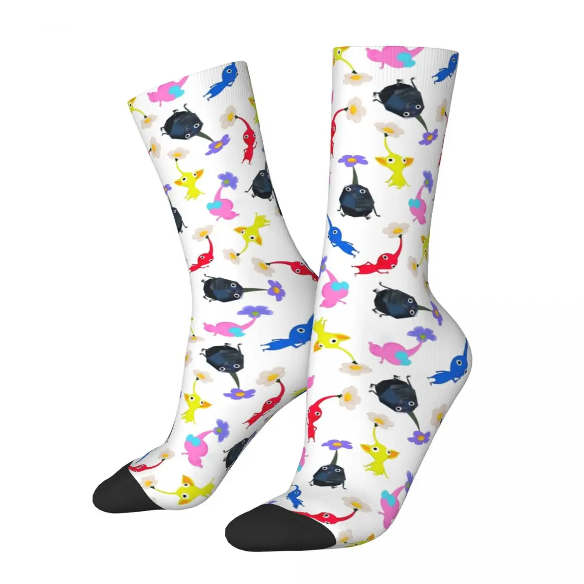 

Pikmin New Pikmin Game Lover Design Socks Merch for Women Non-slip Stockings