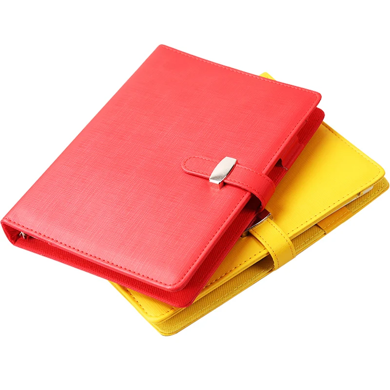 

A6 130X185MM PU Leather Diary Notebook With Buckle