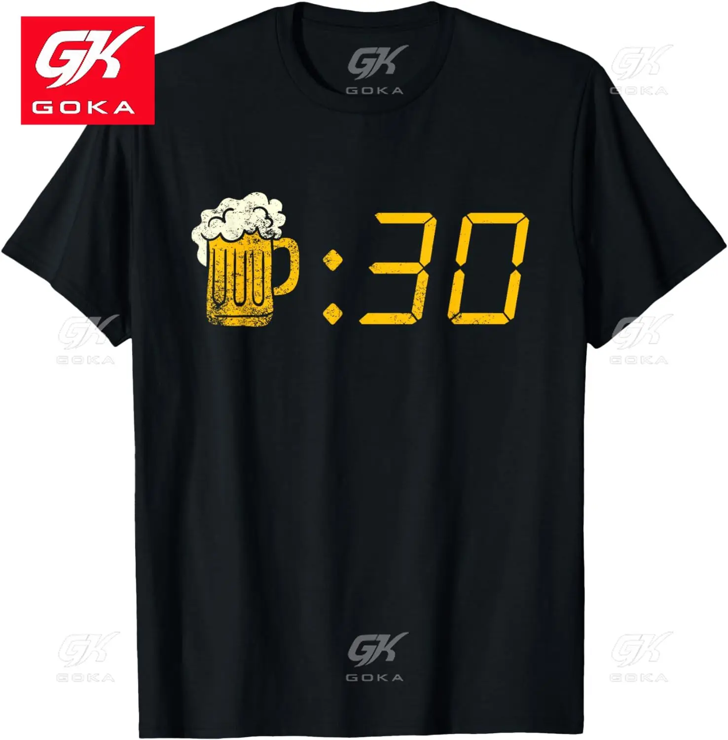 Футболка Beer Thirty Funny Drinking or Getting Drunk хлопковая уличная модная мужская футболка в