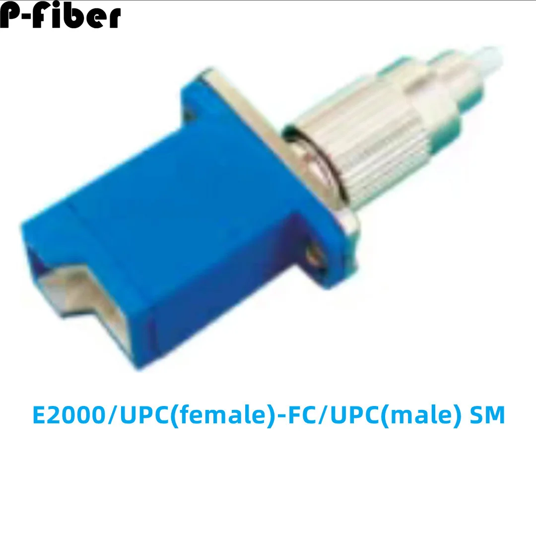 Оптоволоконный адаптер E2000 LSH DIN SMA преобразовательная головка световая ручка
