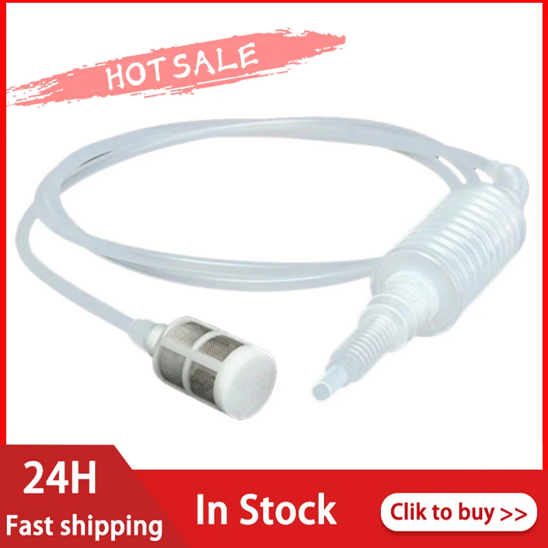 

1PC 2M Plastic Transparent Home Brewing Siphon Hose Brewing Food Grade Materials Plastic Beer Chiller Wine Beer Making Tools New