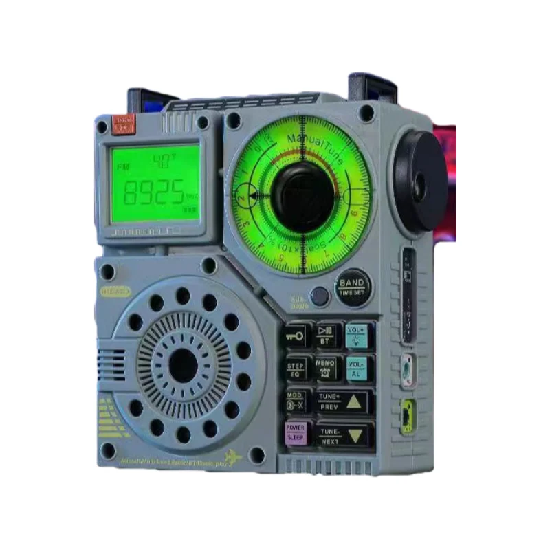Портативное многодиапазонное радио A320 FM MW SW VHF с Bluetooth 5.0, динамиком, авиационным и морским диапазонами, поддержкой TF-карты и AUX (art.: 3920d830fd8df) - 3920d830fd8df