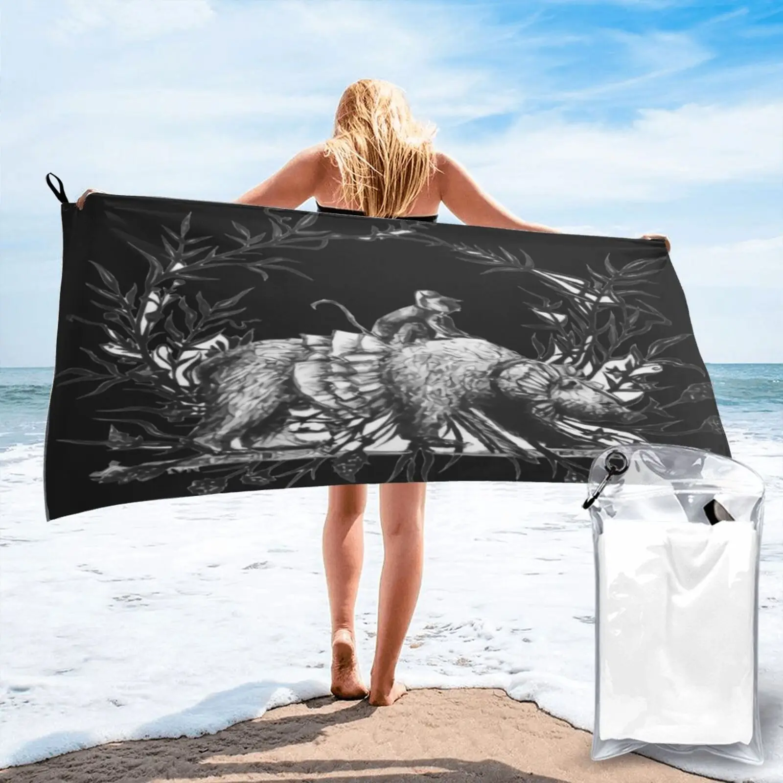 

Monkey & Beart Beach Towel Towel For Kitchen Terry Towels Bath Towel Towel Bath Terry Towels Bathroom Products Bath And Shower