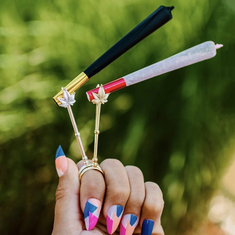 Металлическое кольцо держатель сигарет портативный практичный зажим на палец тупый держатель кольцо курительные аксессуары