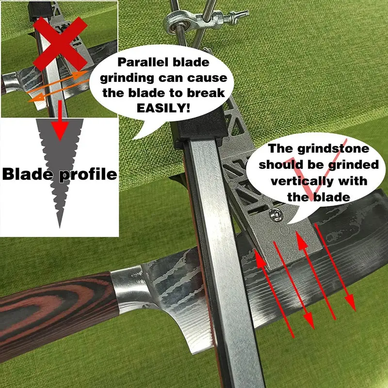 Профессиональный точильный камень точилка с фиксированным углом алмазная для