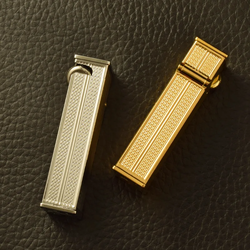 Classic Men's Retro Creative Gift Kerosene Lighter Cigarette Accessories Brass Lighter Men's Gift High-End Gift Birthday Gift enlarge