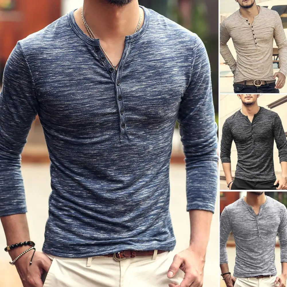 

Мужская футболка с длинным рукавом, на пуговицах, размеры до 3XL