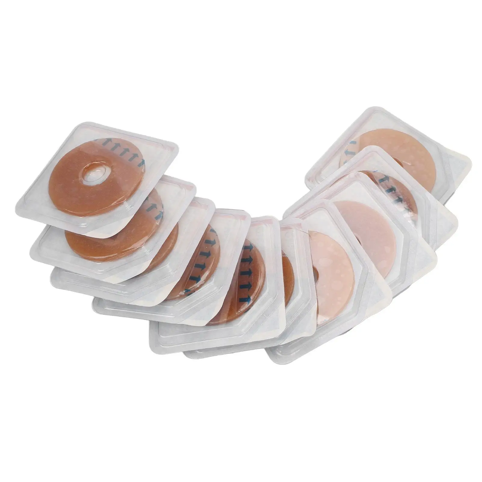 Силиконовый цветной мешок барьер для кожи остомии пациентов-для ухода за