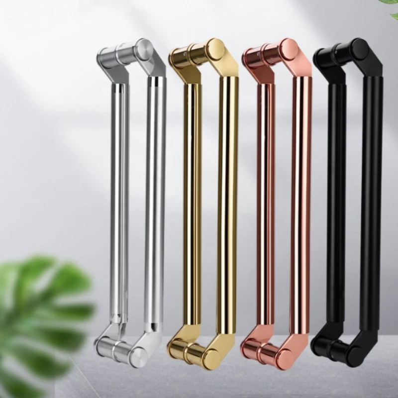 Двусторонняя круглая трубчатая дверная ручка Kensharp для поверхностного монтажа