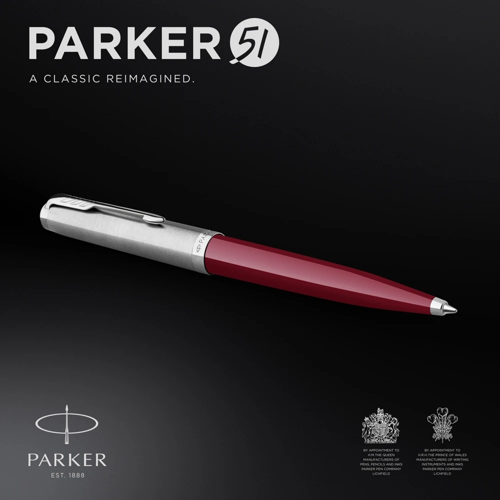 Ручка шариков. Parker 51 Core (2123498) Burgundy M черные подар.кор. |