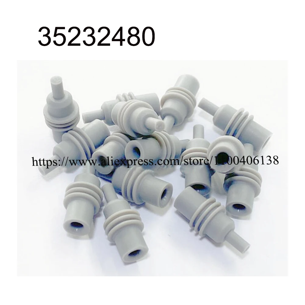 

2000 шт. 35232480 автомобильный разъем, водонепроницаемая пробка, резиновое кольцо, уплотнительная заглушка, красные цвета, можно настроить зеленый