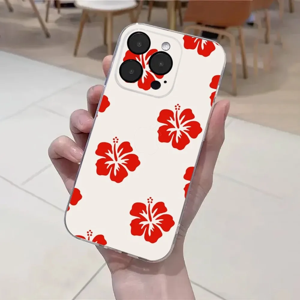 Модный чехол для телефона A-ALBA R-ROSA iPhone 16 15 14 13 12 11 Plus Pro Max XR XS X 7 8 SE мини-прозрачный