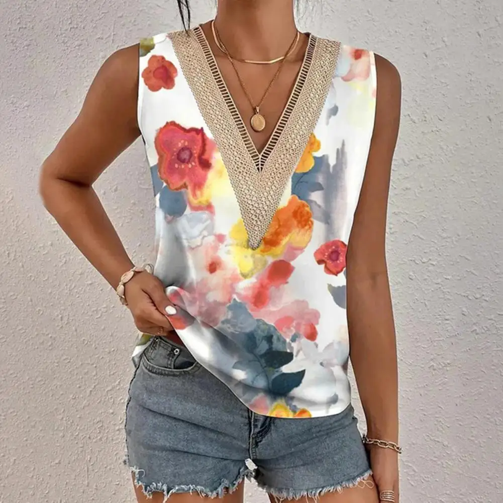 

Beautiful Colorfast Lady T-shirt Lady Summer Top Breathable Dress-up