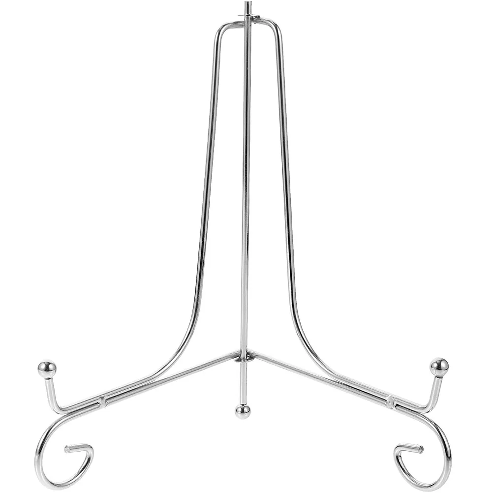 

Medal Display Frame Plate Bracket Photo Tea Cake Crafts Iron Holder Stand Office