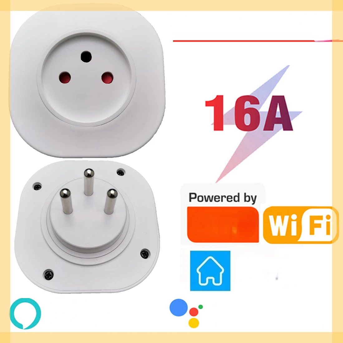 

Smart Plug 16A Israel Plug Power Socket APP Smart Home For Alexa Google Home Assistant Voice Control Timing Function