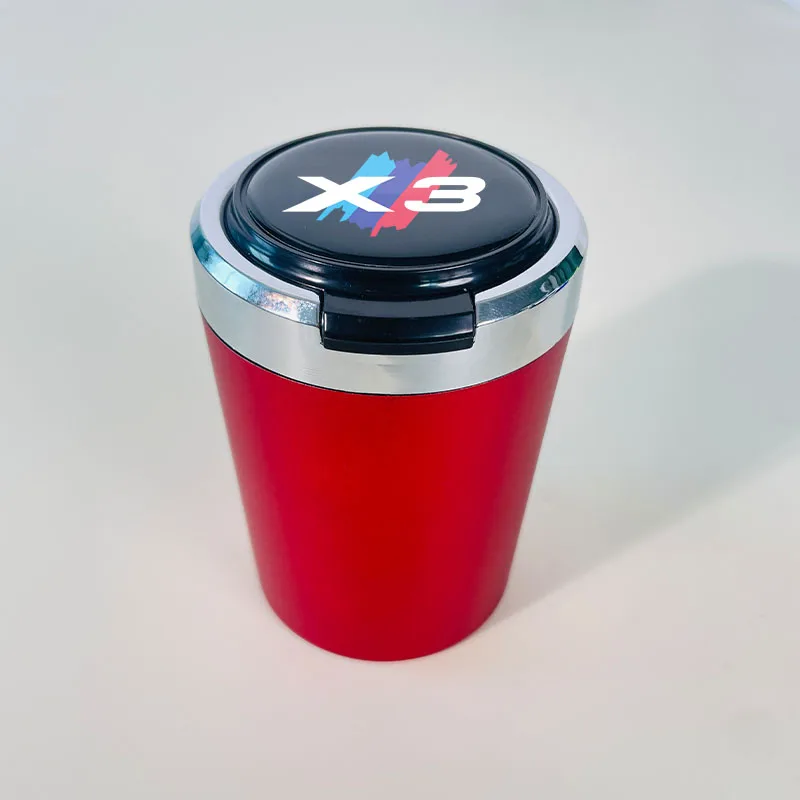 Автомобильная пепельница с синей лампой дневного света Подходит для BMW X3