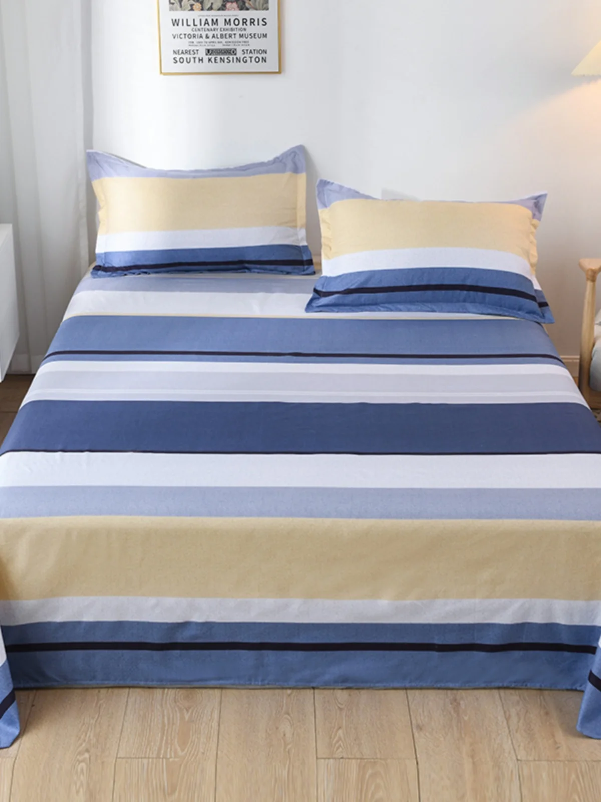 Простыня цельная весеннее постельное белье для студенческого общежития артикул