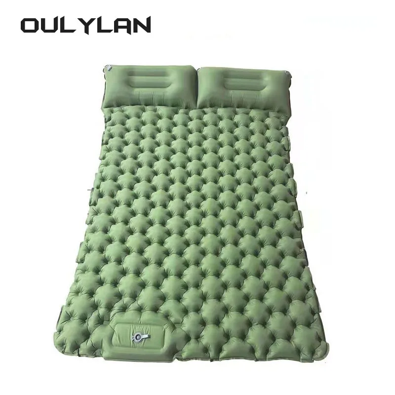 

OULYLAN Outdoor Portable Camping Foot Step Moisture Proof Sleeping Pad Lunch Rest Car Inflatable Mattress