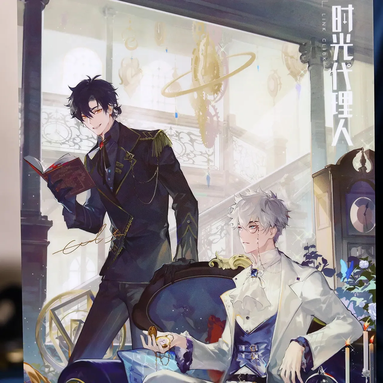 Аниме ссылка клик Лукас Чарльз Косплей шепот Псалом серия Акриловая картина