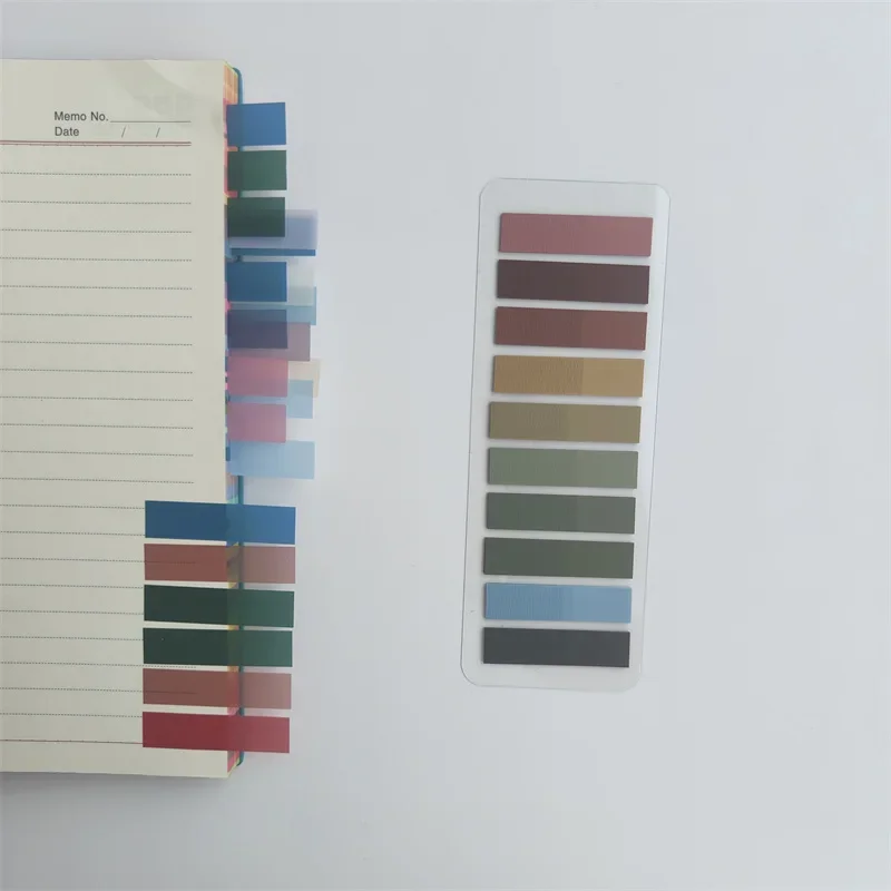 

200 листов наклеек прозрачные липкие блокноты прозрачные закладки для чтения книг канцелярские принадлежности Школьные принадлежности