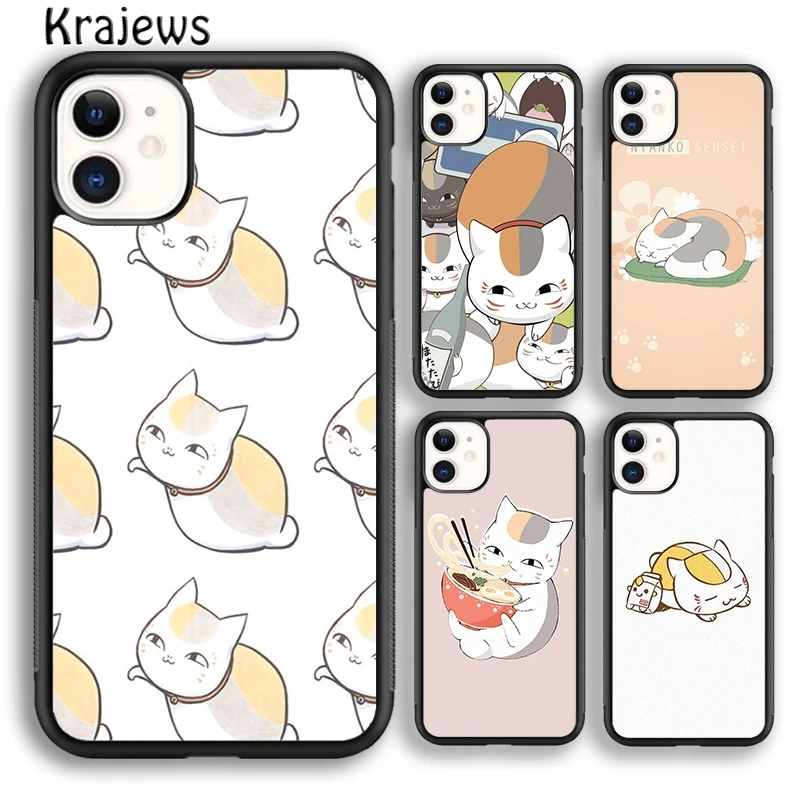 Чехол для телефона с надписью krajew natove Yuujinchou чехол iPhone 15 SE2020 14 6 7 8 plus XS XR 11 12 mini 13 pro max