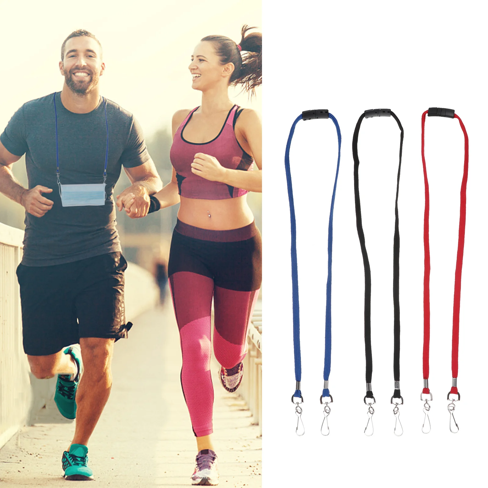 

6 шт. маска для лица на шнурке маска для удлинения ремней маска подвесные канаты маска ушные канаты