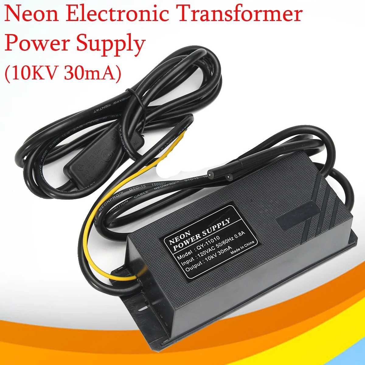 10KV 30mA Neon Light Transformer Electronic Power Supply