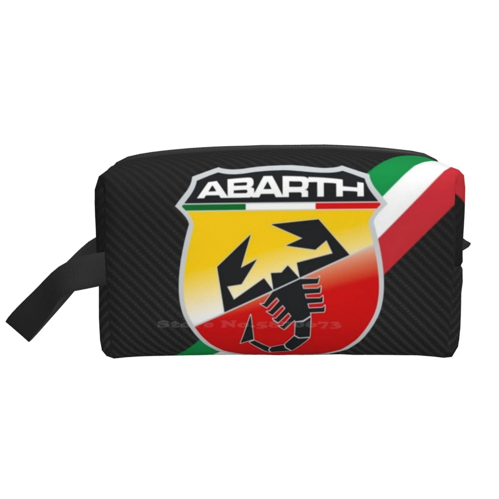 

Сумка для хранения Abarth из углеродного волокна с итальянским логотипом в полоску, спортивные дорожные сумки большого размера Turbo Novitec Retro 500 ...