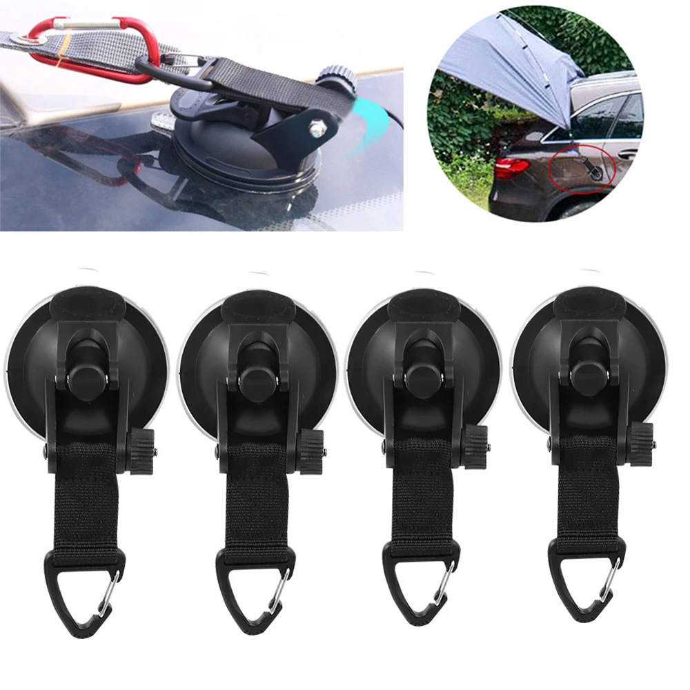 

4 шт. универсальные присоски для автомобильной палатки Пряжка боковые круглые/треугольные крепления для тента наружная походная палатка пр...