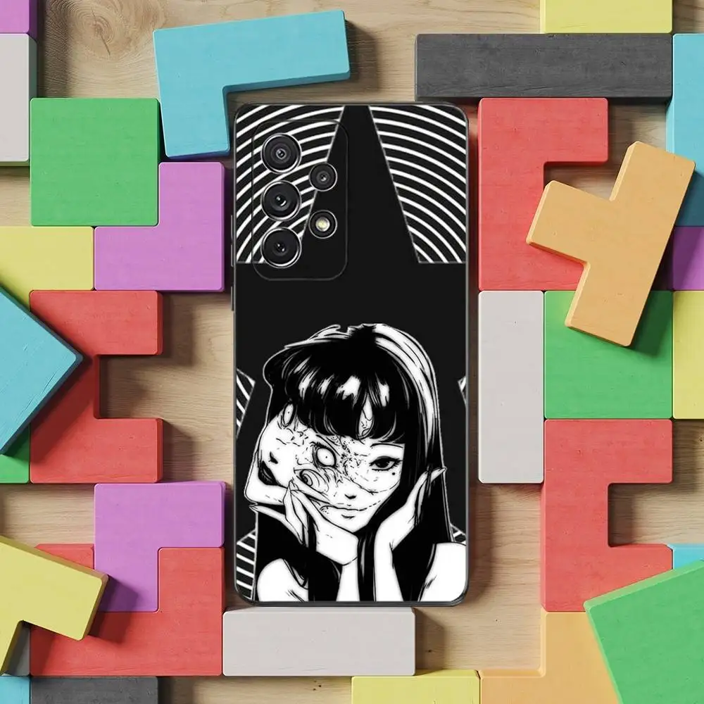 Чехол для телефона Comics J-Junji Ito T-Tomie для Samsung S25, S24, S23, S22, S21, S20, S10, Ultra, Plus, Lite, FE, мягкий силиконовый черный чехол (art.: 3920d014dd42d) - 3920d014dd42d