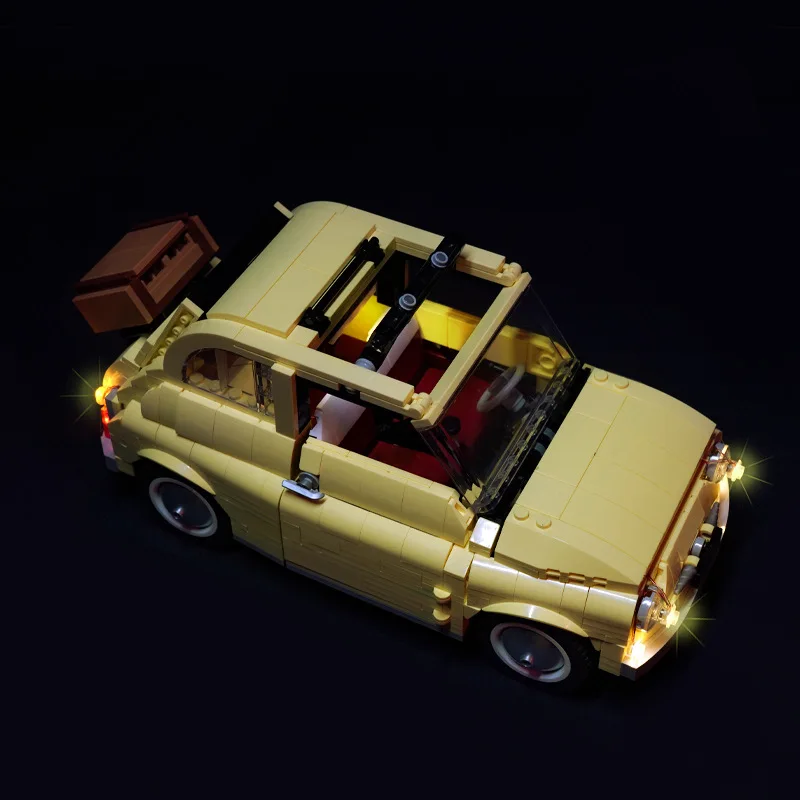 Не включает модель Φ Kit для 10271 Fiat 500 набор строительных блоков кирпичи игрушки