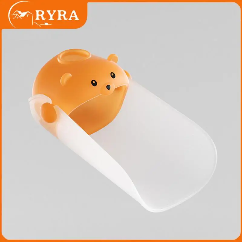 

Cartoon Cute Flexible And Wear-resistant Babys Hand Washing Sink Scientific Splash Prevention Childrens Hand Sanitizer