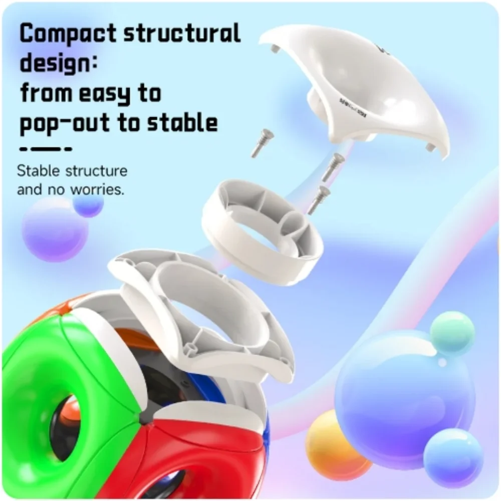 Qiyi Новинка KongXinYinLi Дори куб 3x3 полый Профессиональный пазл игрушки для детей