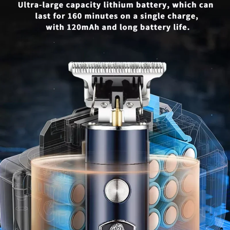 Kemei KM-257 Многофункциональная электрическая машинка для стрижки волос 5-в-1 с