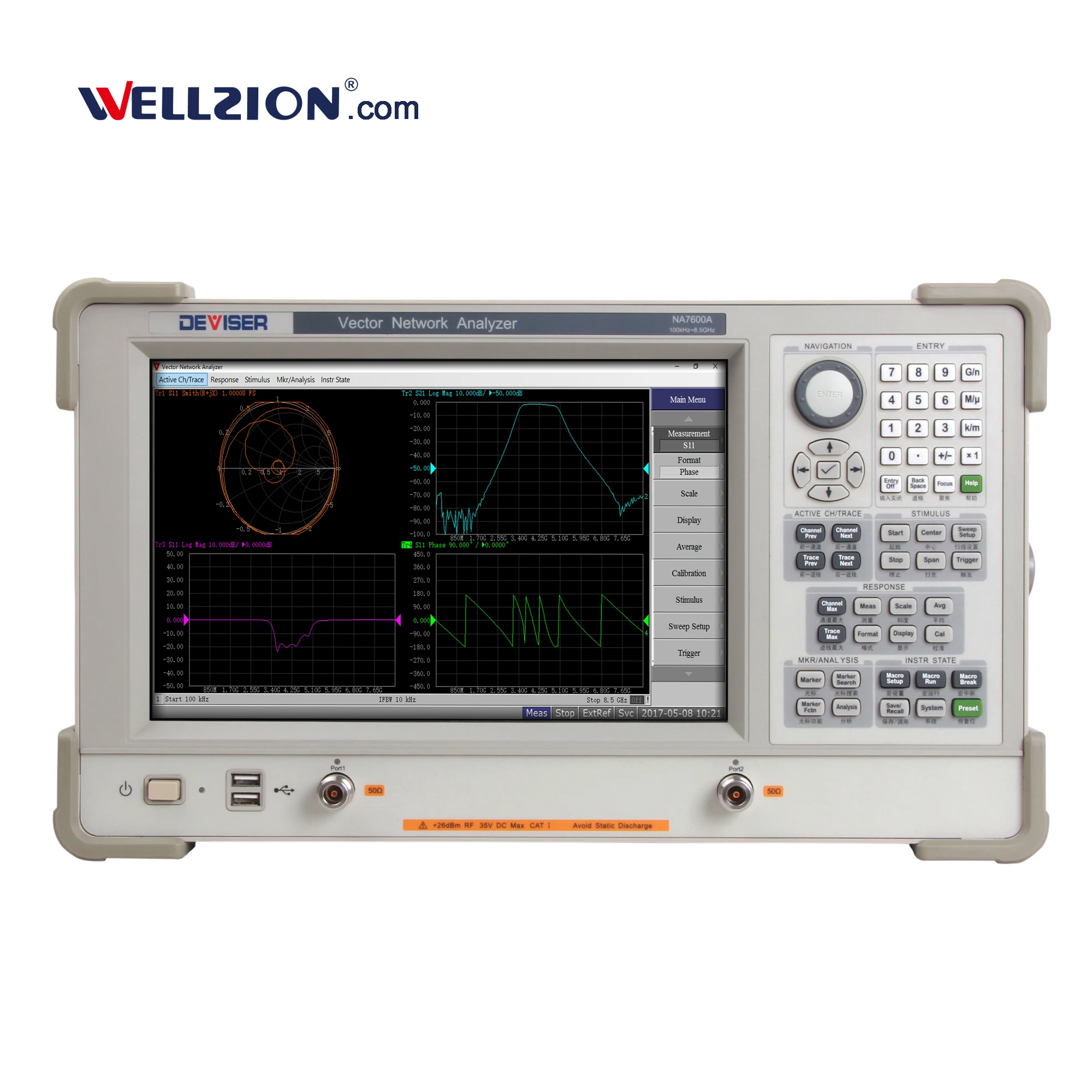 NA7632B,100kHz to 3.0GHz 75 ohm Impedance Vector Network Analyzer