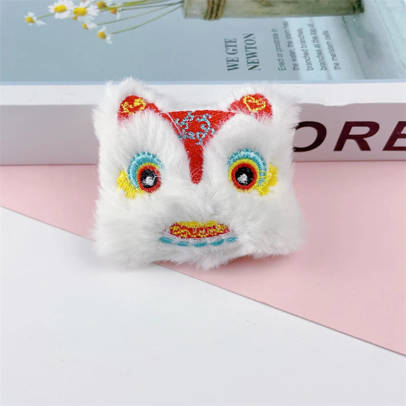 Милая игрушка-танец льва кулон брелок мультяшная мягкая кукла брошь