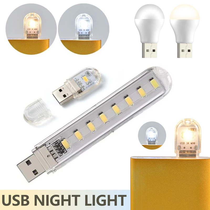 

Мини USB светодиодный светильник для компьютера, маленькая USB лампа для чтения с зарядкой от энергии, светодиодный светильник для защиты глаз...