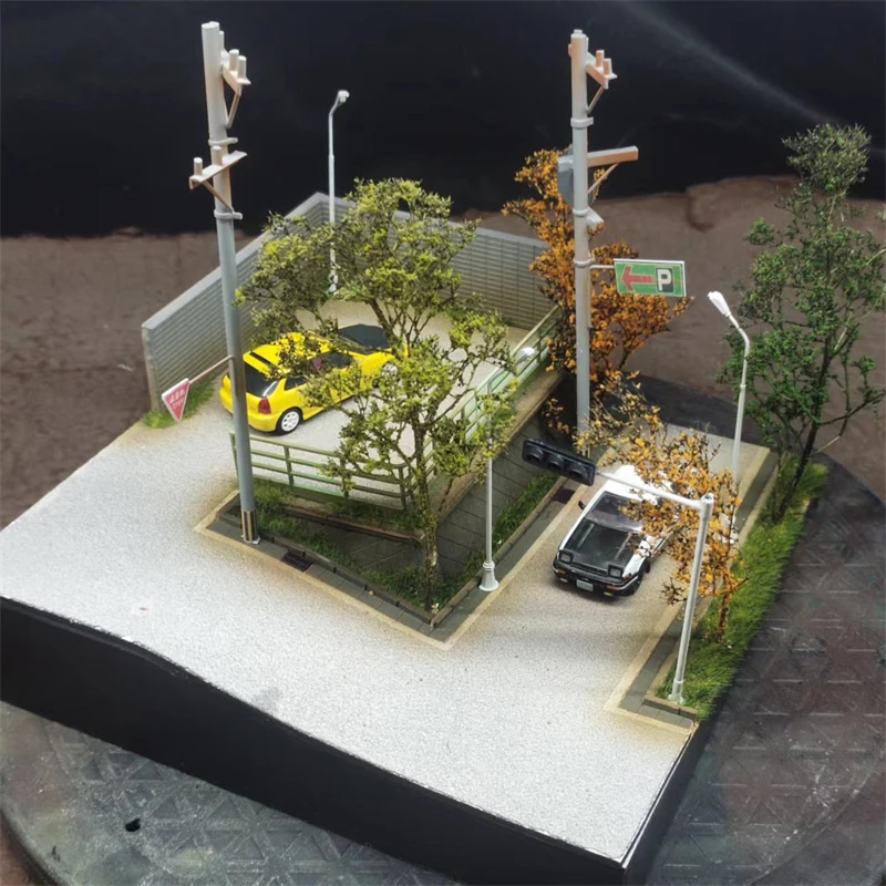 

1:64 светодиодная автостоянка с открытым холмом