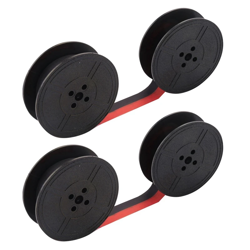 

Big Deal 2Pack Typewriter Ribbon Twin Spool Typewriter Ribbon Red And Black Twin Spool Replacement Pack For Most Typewriter
