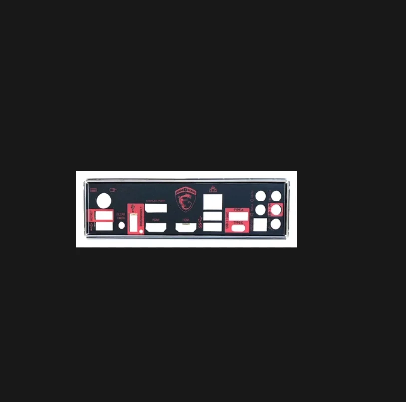 Защитная задняя панель IO I/O, задняя панель, задние пластины, держатель из нержавеющей стали для MSI Z170A GAMING M7