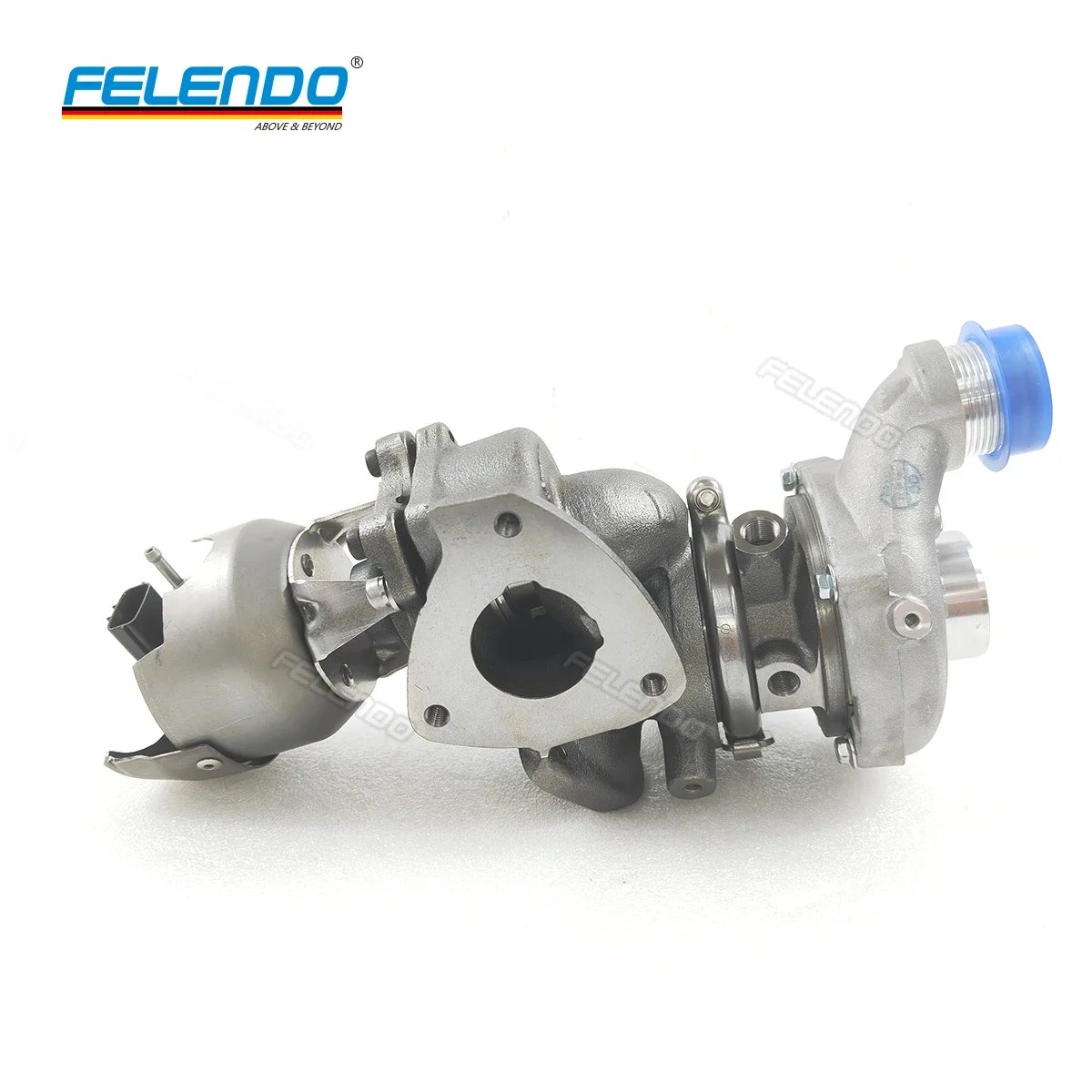 Фото Турбокомпрессор FELENDO LR062000 для Land Rover Discovery 4, Range Rover Sport, Vogue L405 Twin, LR116631, LR092675, 3.0 V6 дизель. №3