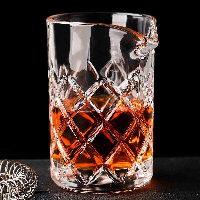 

Japanese Crystal Cocktail Cup Glass Home Bar Cocktail Mixing Blending Cups Bartending Tool Bartenders Mixer Wine Dispenser KTV