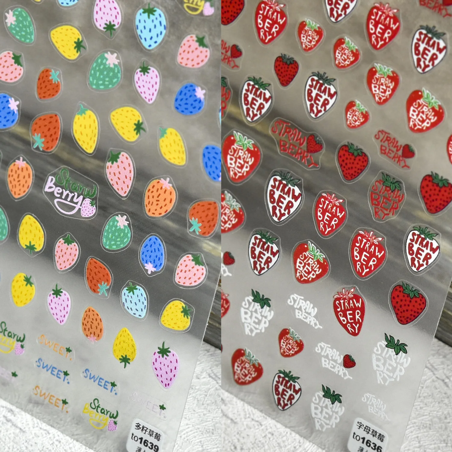 

Новые корейские Стикеры для маникюра, тонкие и прочные наклейки для ногтей, 1639