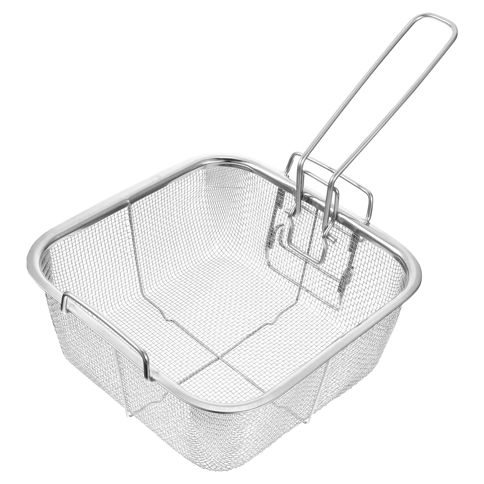 

Basket Fryfrench Fryer Frying Baskets Fries Fried Mesh Strainer Mini Deep Net Screen Filter Holder Chip Presentationchips