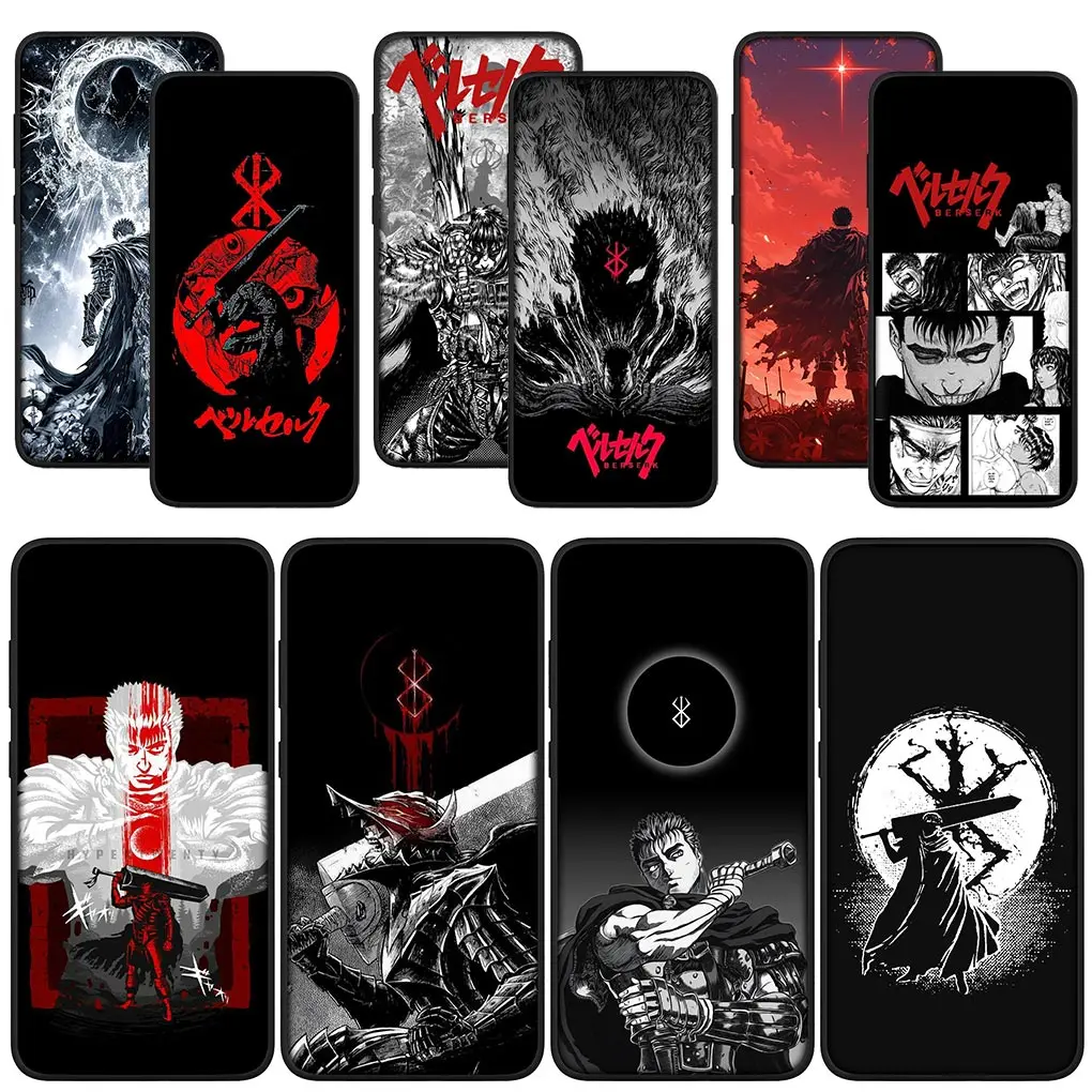 Мягкий чехол Berserks с комиксами и кишками для телефона Huawei P30 P20 P10 Y6 Y7 Y9 Prime Mate 10 20 Pro