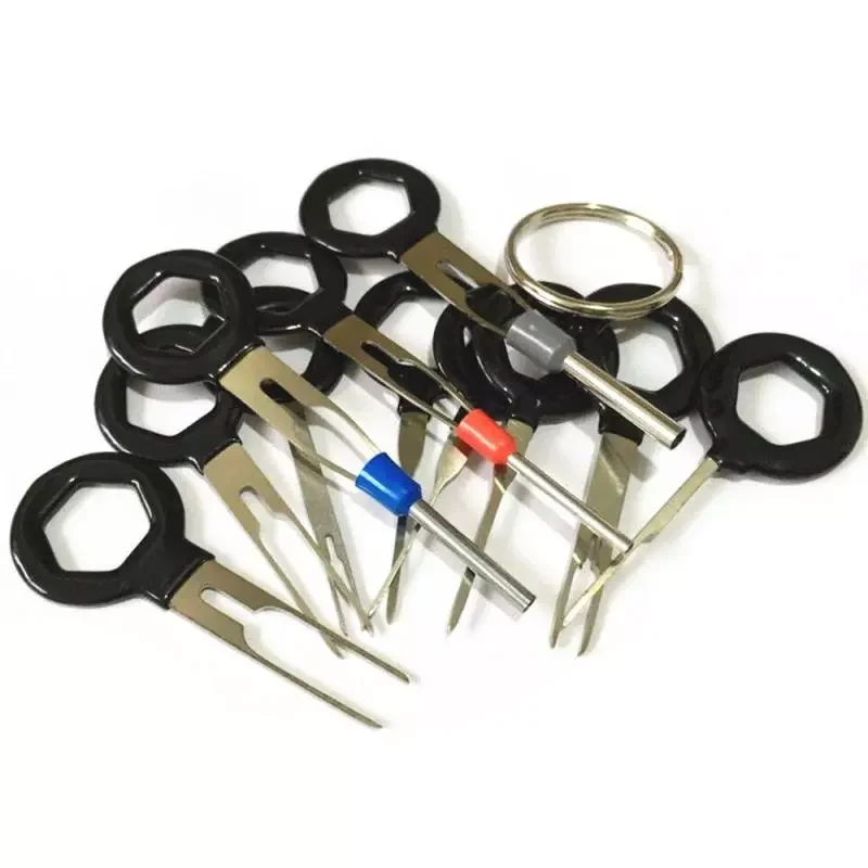 

Car Plug Terminal Removal Tool Pin Needle Retractor Pick Electrical Wire Puller Hand Tools Kit