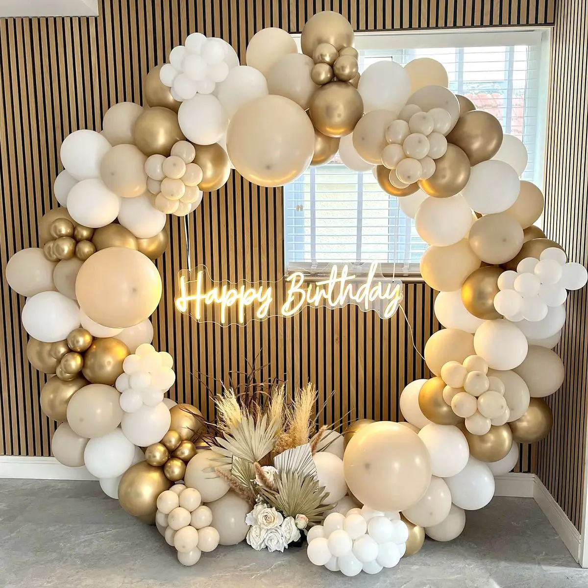 

White Gold Balloon Garland Arch Kit Wedding Decor Balloons Birthday Party Decorations Kids Globos Party Supplies Baby Shower