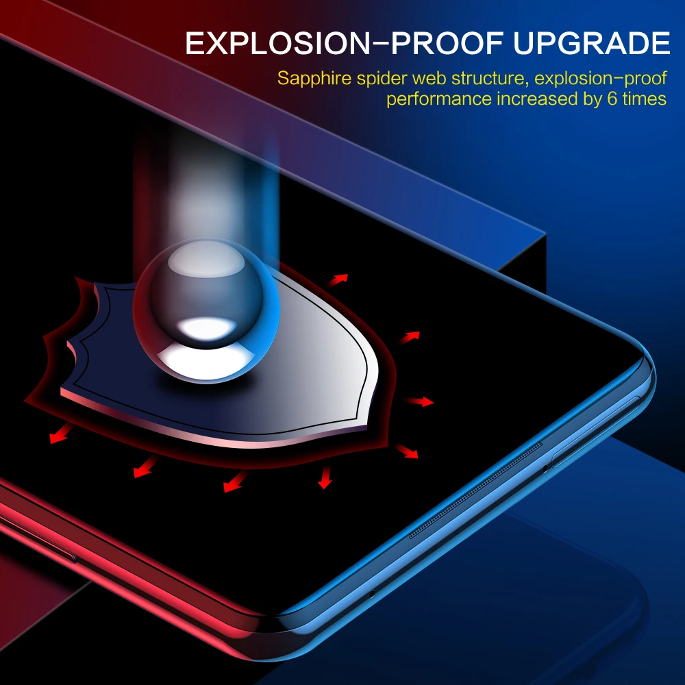 Закаленное стекло SmartDevil для Samsung Galaxy S22 Plus + A52 зеркальная защита экрана HD полное